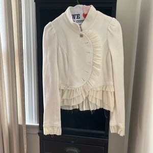 Free People off white jacket
